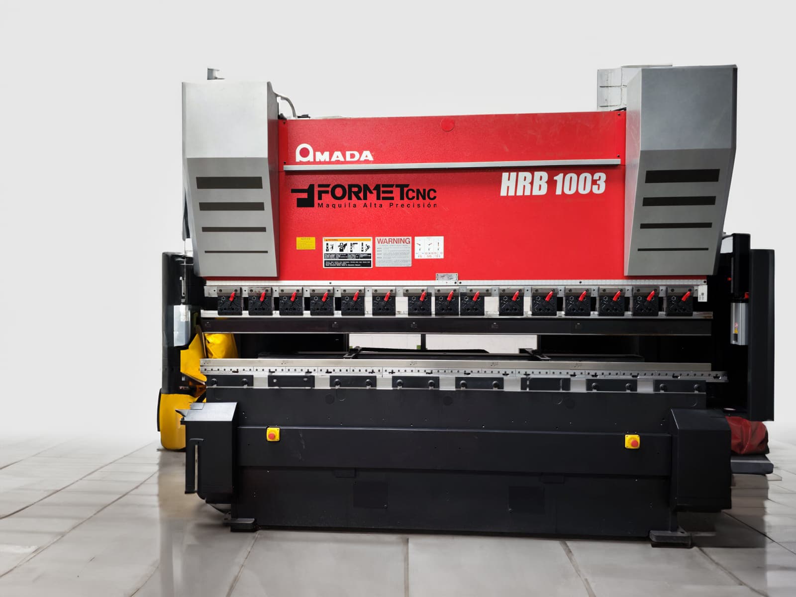 Maquina para realizar doblez de precision